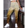 2026 Womens High-Waist Printed Yoga Leggings Casual Slim Fit Activewear Pants
