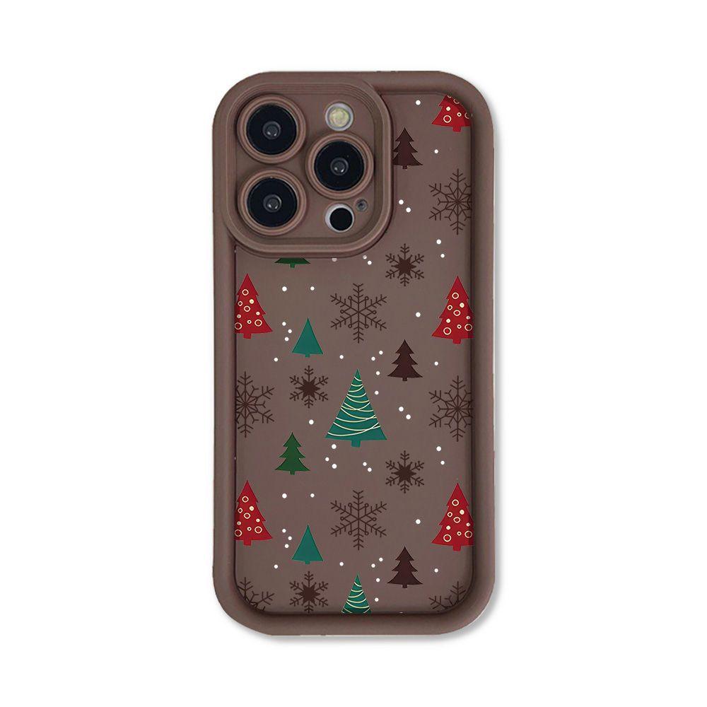 Christmas Pattern for iPhone17ProMax Phone Case 16 Apple 17 Matte 14/15 Premium 13 Fine Holes