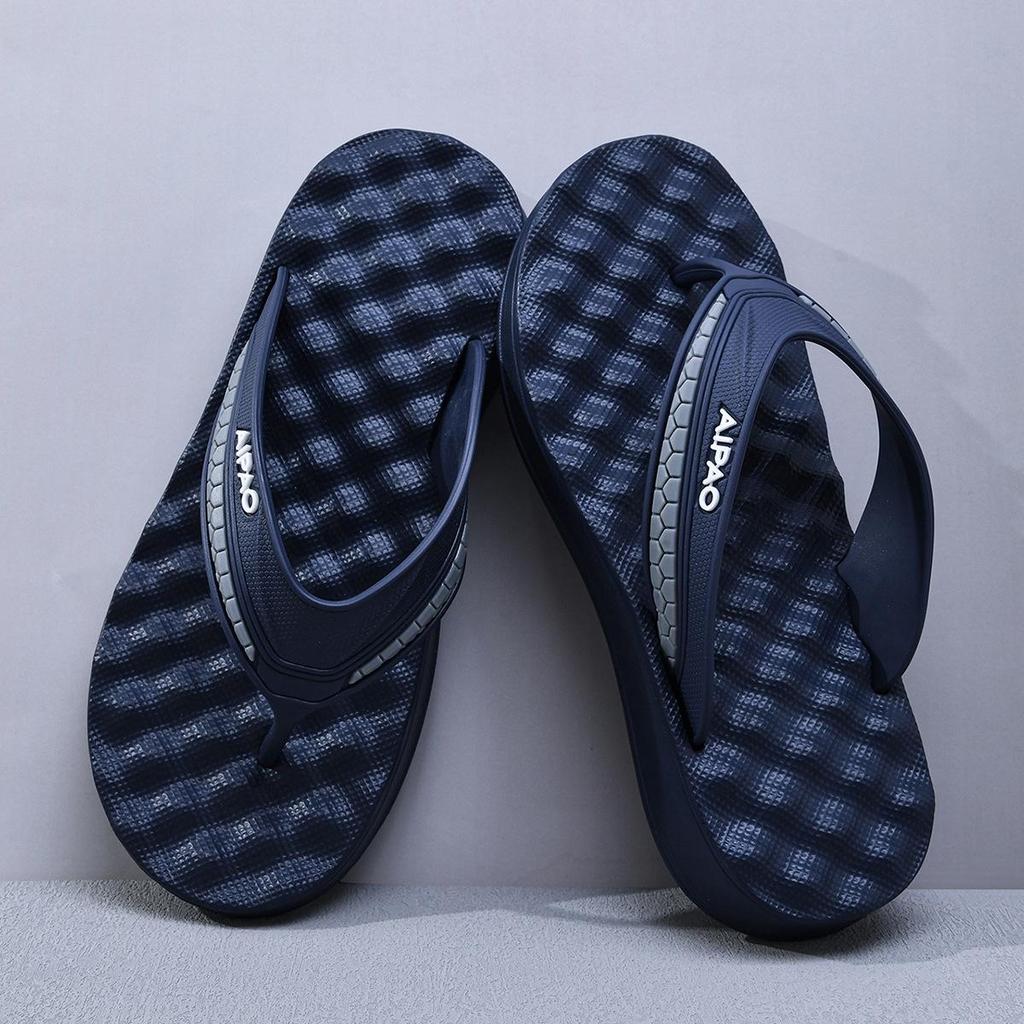 Men's Anti-Slip Massage Flip-Flops for Outdoor Beach Wear