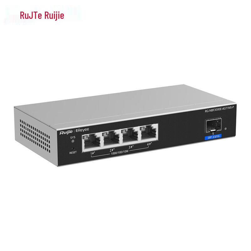 Ruijie RG-NBF3000E-4GT1MS-P Gigabit PoE Managed ONU