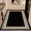 Luxury Leather Entrance Mat: Wash-Free, Wipeable Door Mat for Home and Porch