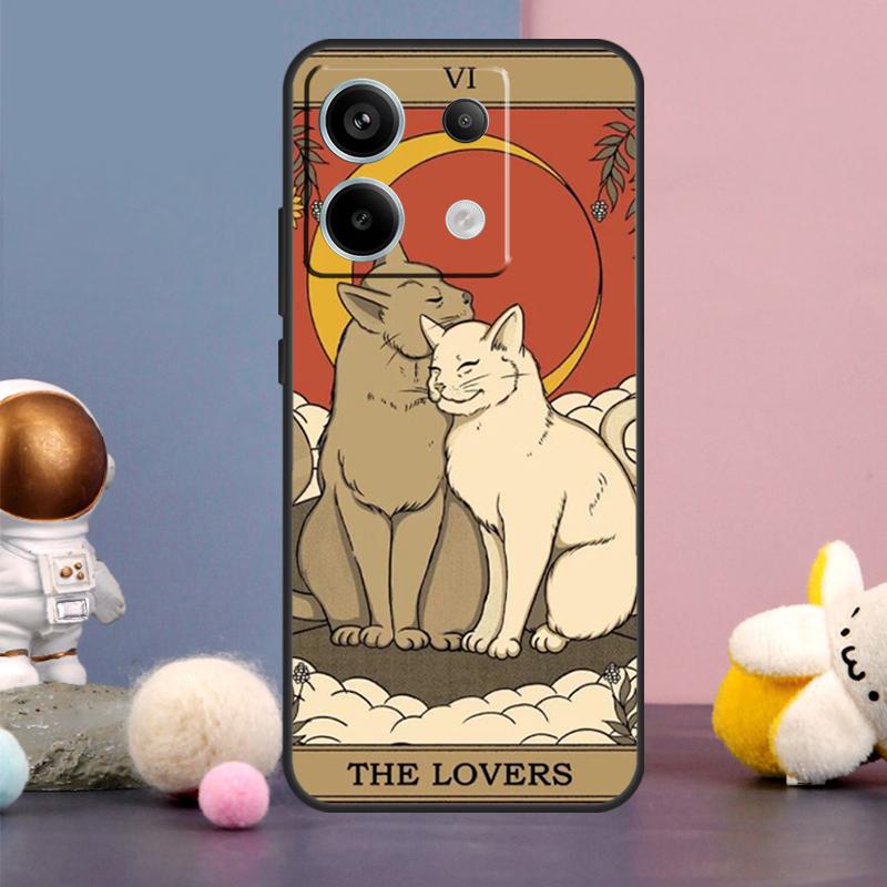 

Чехол Tarot Witchcraft с кошками для Xiaomi Redmi Note 14 9 10 11 12 13 15 Pro Plus Redmi 15 15C 14C 10C 12C 13C Redmi Note 11 Pro