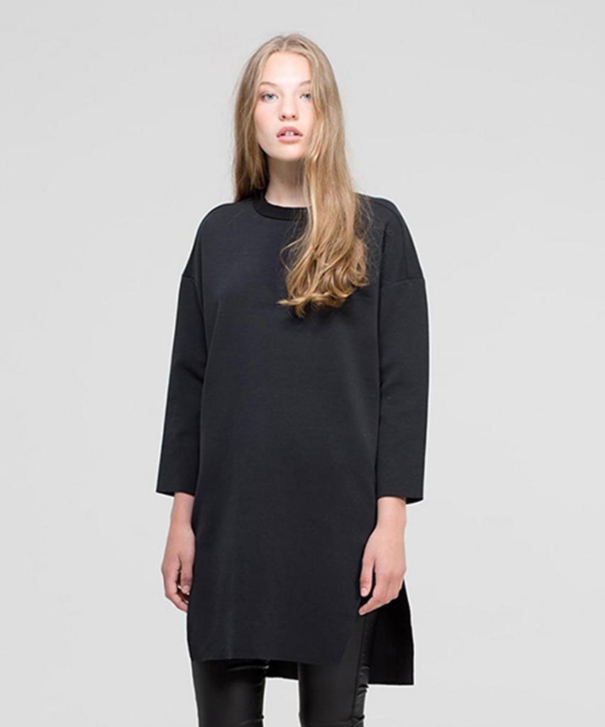 DR.DENIM Rylen Sweater - Light Grey Mix / White / Black