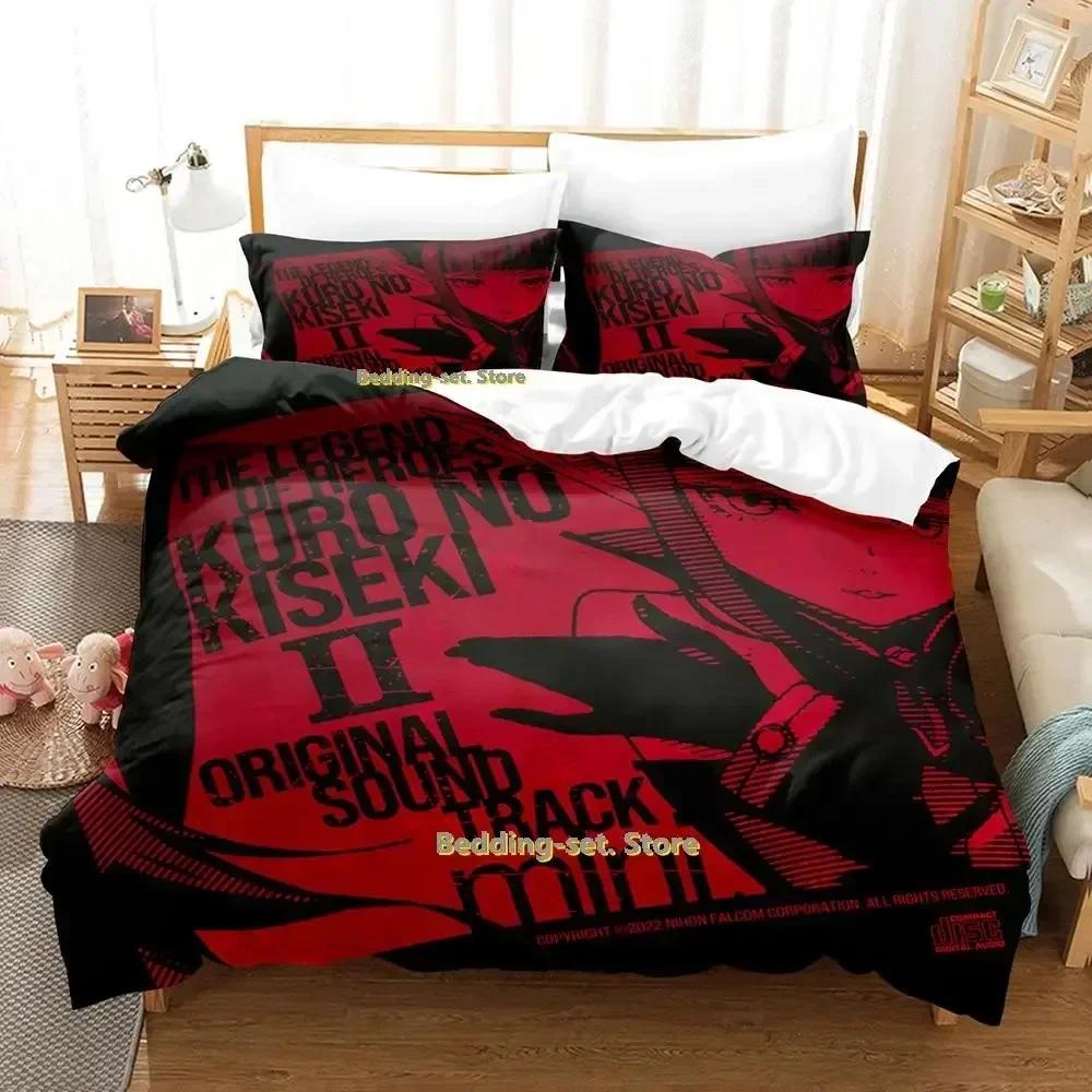 2023 The Legend Of Heroes Kuro No Kiseki 2 Bedding Set Single Twin Full Queen King Size Bed Set Teenager Bedroom Duvetcover Sets
