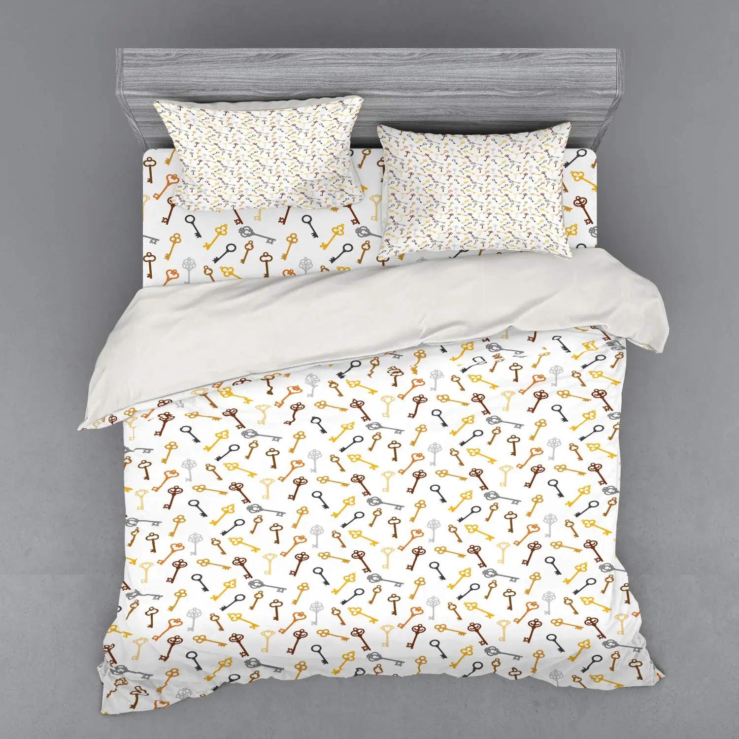 

Comforter Key S For Teens Adults Queen S Lightweight Down Bedroom Decor 2 S 1 No Comforter Comforter (quilt)-EU Single(135*200cm)3pcs