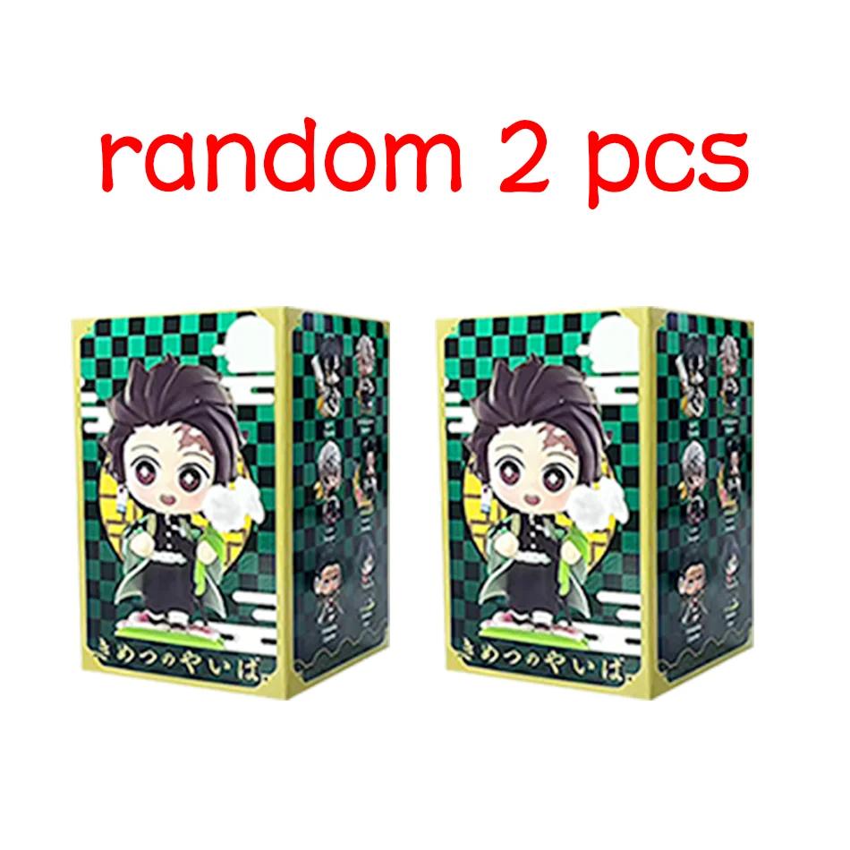 Schöne Dämonentöter Tanjiro Kamado Nezuko Anime Cartoon Figur Blind Box Kreatives Statue Modell Ornament Überraschungsgeschenkbox
