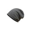 Mary 100% Wool Knitted Hat, Women's Autumn and Winter Warm Stacking Hat, Crimped Ear Protector Cold Hat, Men's Face Small Gray Wool Hat