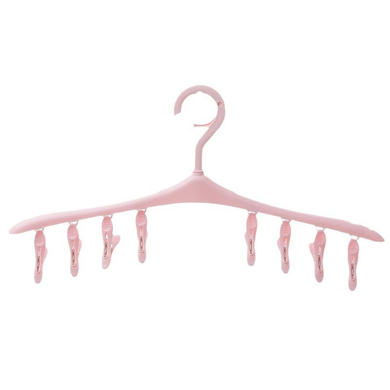 3Pcs Multi Functional Hanger Household Windproof Plastic Clip Clothes Rack Student Dormitory Sock Drying Clip