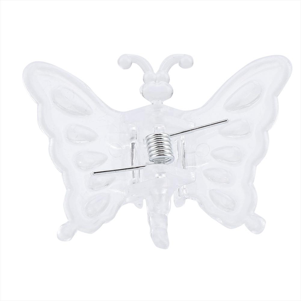 100Pcs Garden Tools Stem Clips Grow Upright Orchid Plastic Mini Stalks Flower