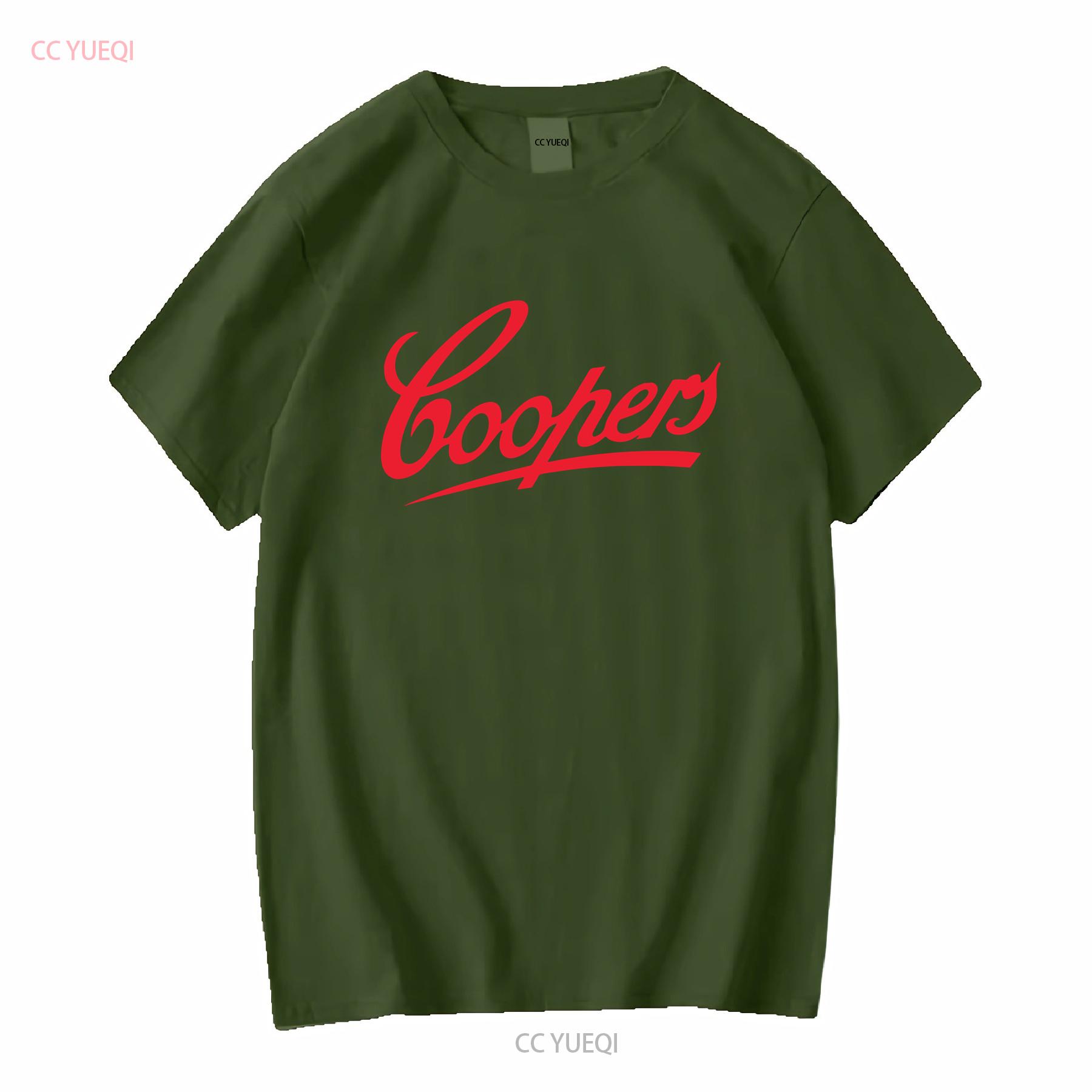 

Coopers vintage Brewery Beer logo Black T Shirt S 3XL long or short sleeves vintage Washed Comfortable graphic Casual Versatile 3XL
