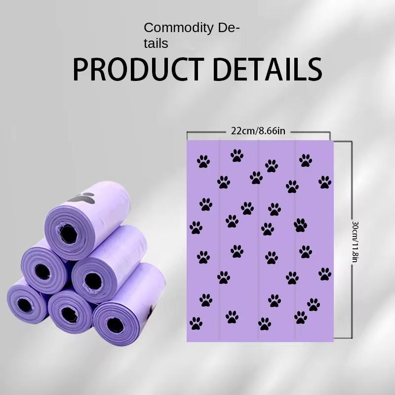 Pat Dog  Poop Bag Environmental Protection Degradable Dog Cat Poop Bag Outdoor Cleaning Poop Bag Outdoor Clean  Pets Supplies