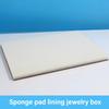Stylish Pack of 5 Jewelry Tray Foam Inserts Sturdy Sponge Home Accessory for Earrings Necklace Rings Display Box
