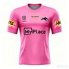 2026 NRL Olivový dres Rugbyové dresy Tréninkový oblek 3D tištěný Letní sportovní Prodyšný Rychleschnoucí Tenký Rodinné tričko