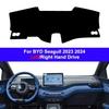 Car Dashboard Cover Non Slip Pad For BYD Seagull  2024 Center Console Protector Car Dash Mat Sun Shade Pad Anti-UV Cushion