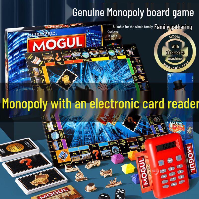 QiuQiao Luksusowa gra planszowa Monopoly