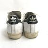 Adidas Superstar goldene Zunge Leder-Sneakers 7 25 weiß(GEBRAUCHT)