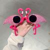 KAMMPT Fun Hawaiian Party Shades Tropical Fancy Eyewear Summer Beach Photo Props Crazy Glasses for Adults
