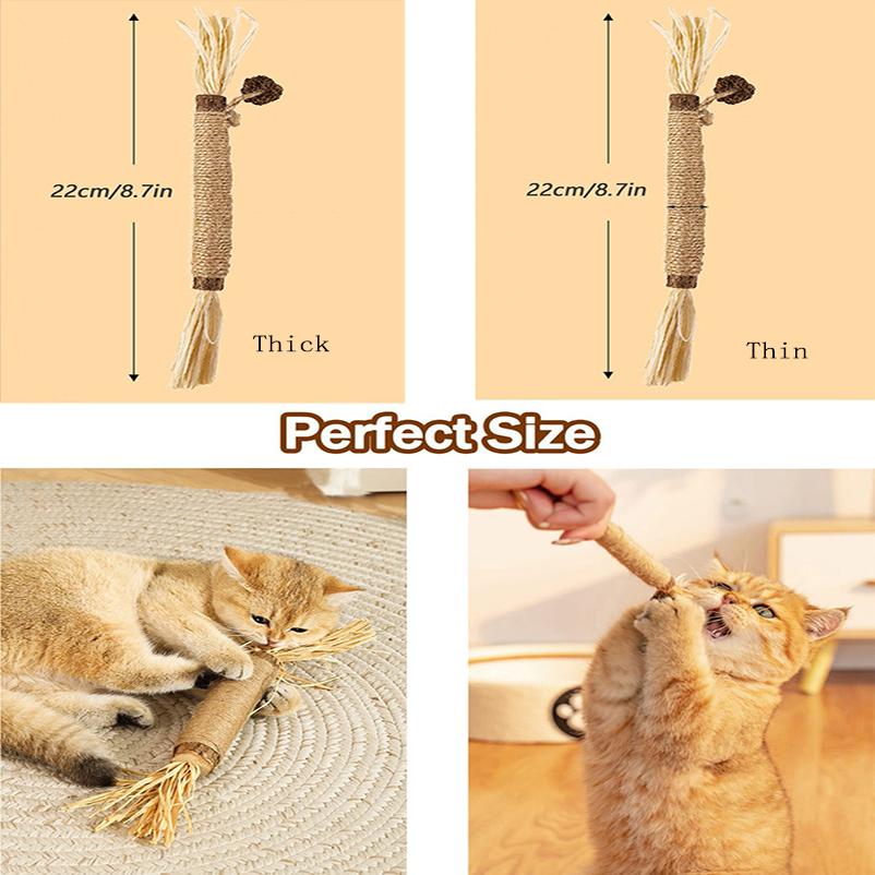 

Горячий деревянный полигонум игрушки для дразнения кошек кошачьи закуски самообслуживание nibble чистка зубов натуральная коренная палочка товары для животных