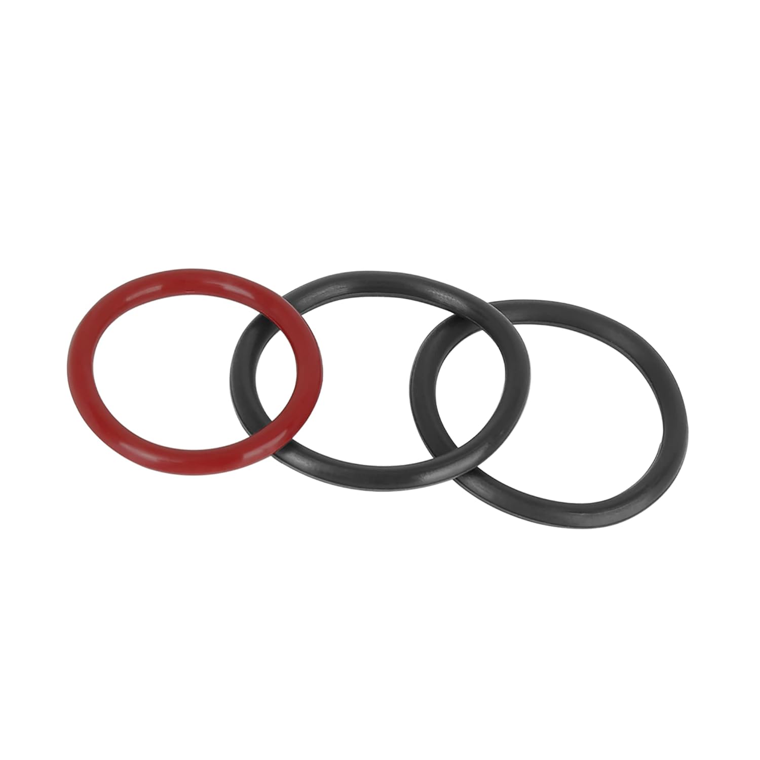 Motoforti Engine Coolant Pipe O-Ring Kit, Coolant Hose Replacement O-Rings, for Ford Expedition 2015-2017, Rubber, BC3Z-8590F 926-168, Black Red,