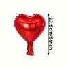 10pcs New 5 Inch Size Heart-shaped Foil Balloons Mini Multi-purpose Heart Balloons Love Heart Balloon Wedding Decoration