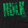 Hulk Unisex Adult Text Long-Sleeved T-Shirt