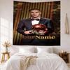 Manchester Custom Your Name Wall Decor Tapestry Art For Pet Memorial Birthdaywedding Party Backdrop Family Gift