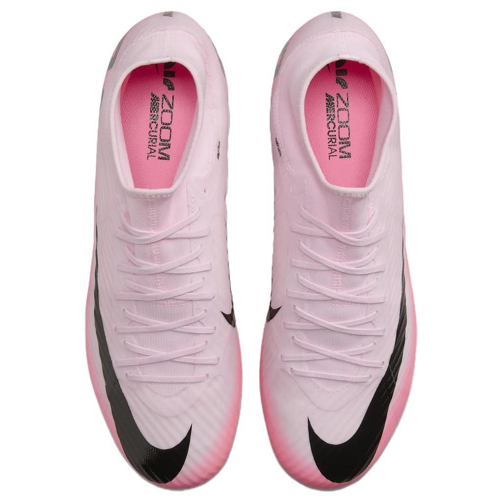 Nike Mercurial Superfly 9 Comfortable Lightweight HG Soccer Shoes Men Soccer Shoes Pink DJ5626-601