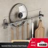 Punch-Free Wall-Mounted Kitchen Hook and Storage Rack