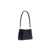 Michael Kors Classic Commuter Zipper Closure Leather Underarm Bag Baguette Shoulder Bag Small Women bags Black 32F2GAQC1L-001