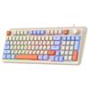 Silver Fox K820 Three-Color Backlit Russian Gaming Wired Keyboard & Mouse Set