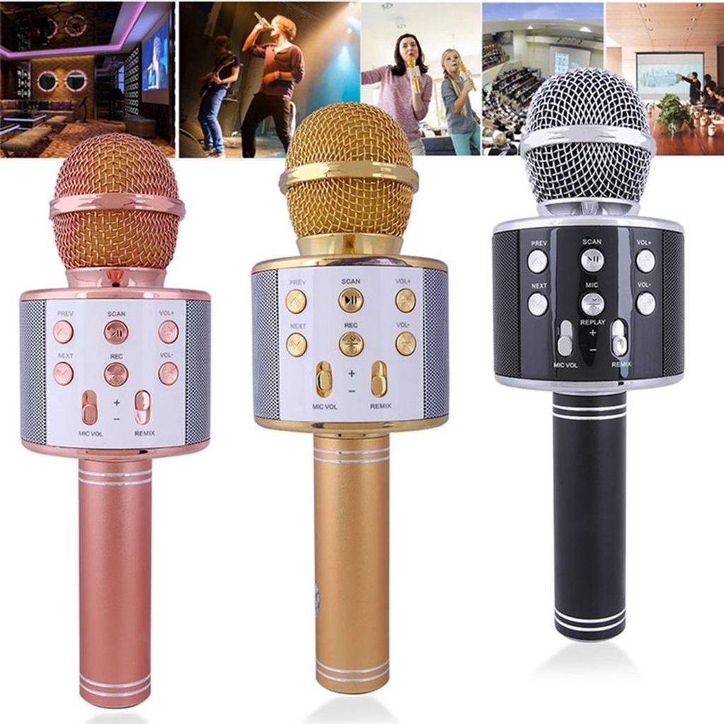 Buy Bluetooth Microphone Wireless Bluetooth Home KTV Music Playing