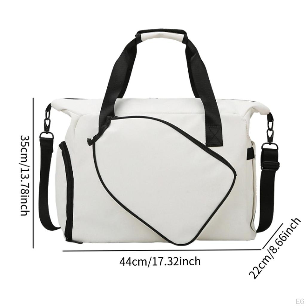 Bádminton Bag Tennis for Men Portable with A Versatile of Bath