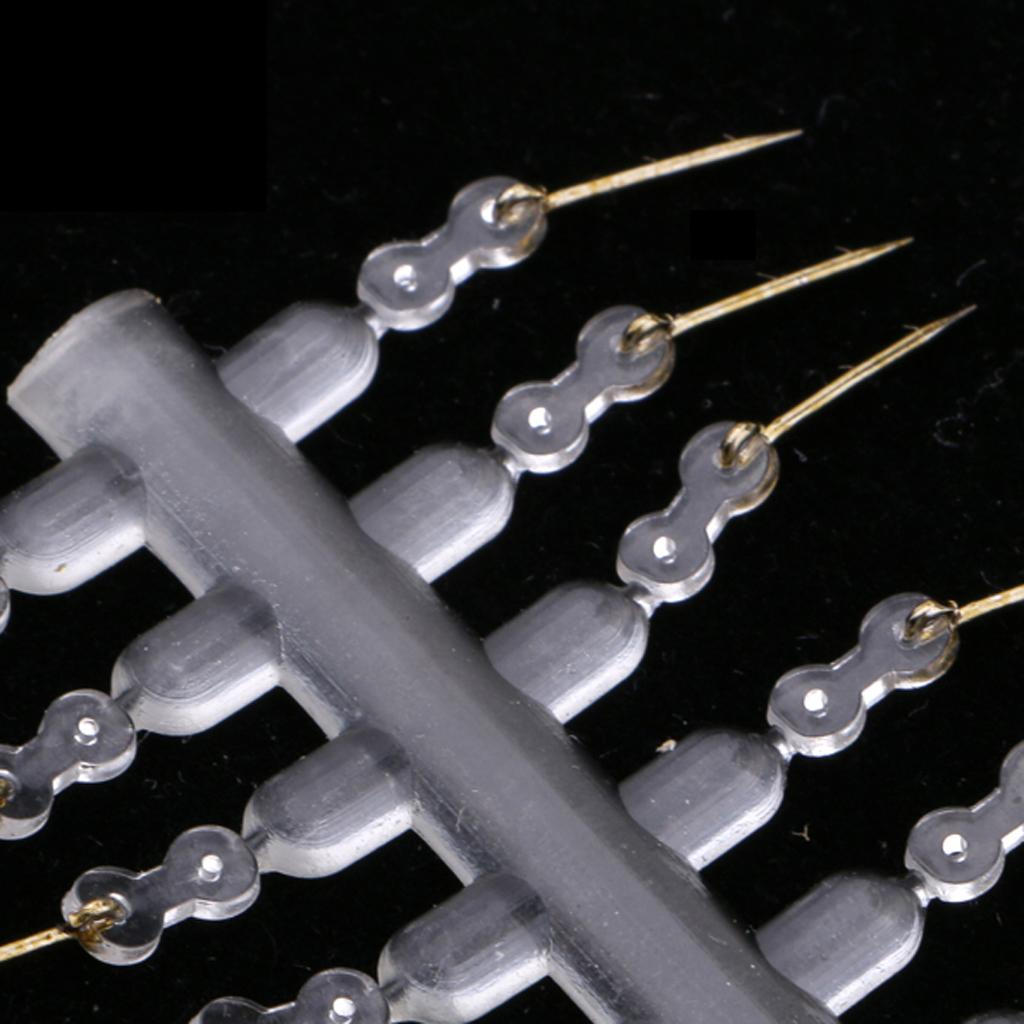 12 Pieces Spikes For Carp Fishing Hair Rigs Hooks