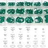 180-270pcs O-Ring Repair Kit Types of Durable Green Rubber Sealing Rings for Automotive Air Conditioning Compressor Complete Set