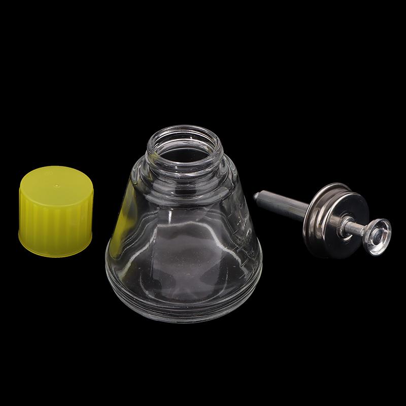 180Ml Glass Nail Art Pump Dispenser Cleaner Bottle Liquid Alcohol Bottle Phone Screen Repair Remover Cleaner Bottle Dispenser