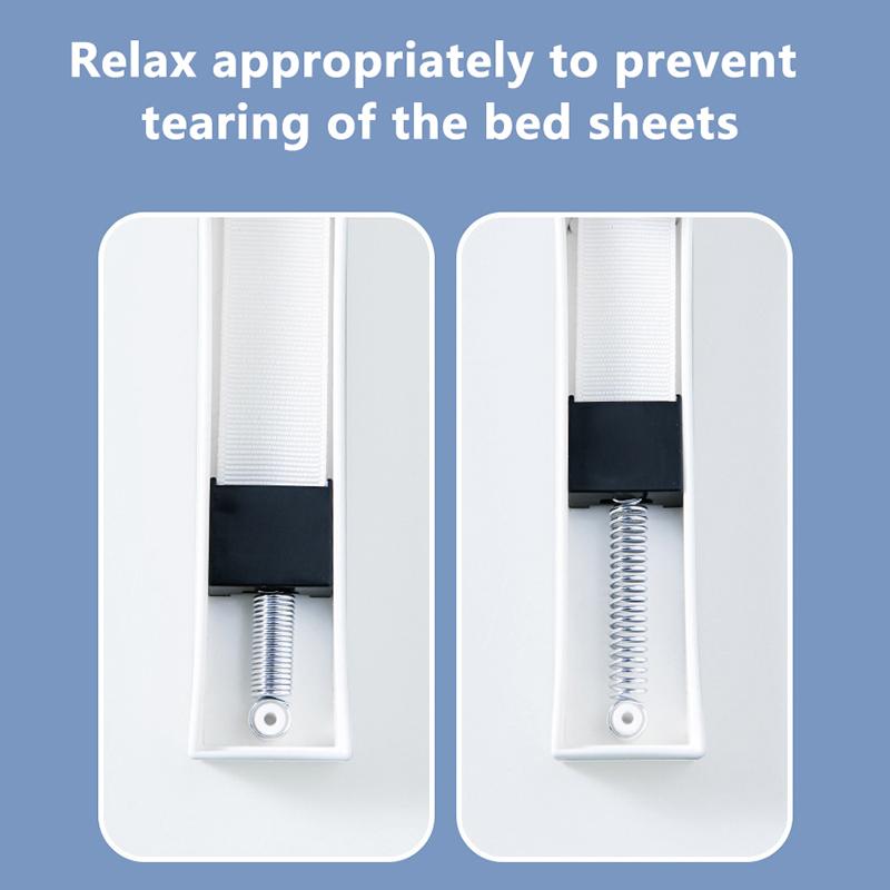 4Pcs Bed Sheet Holder Sheet Ties Multifunctional Use Heavy Duty Bedsheet Corner Tightener Clip Bedspread Fixing