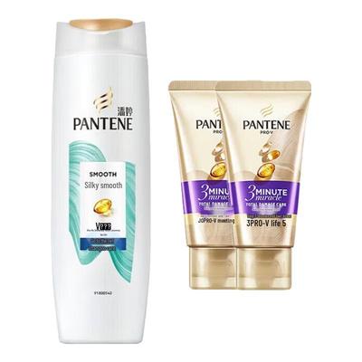 Pantene Anti-Schuppen & Seidig Glatt Shampoo Set