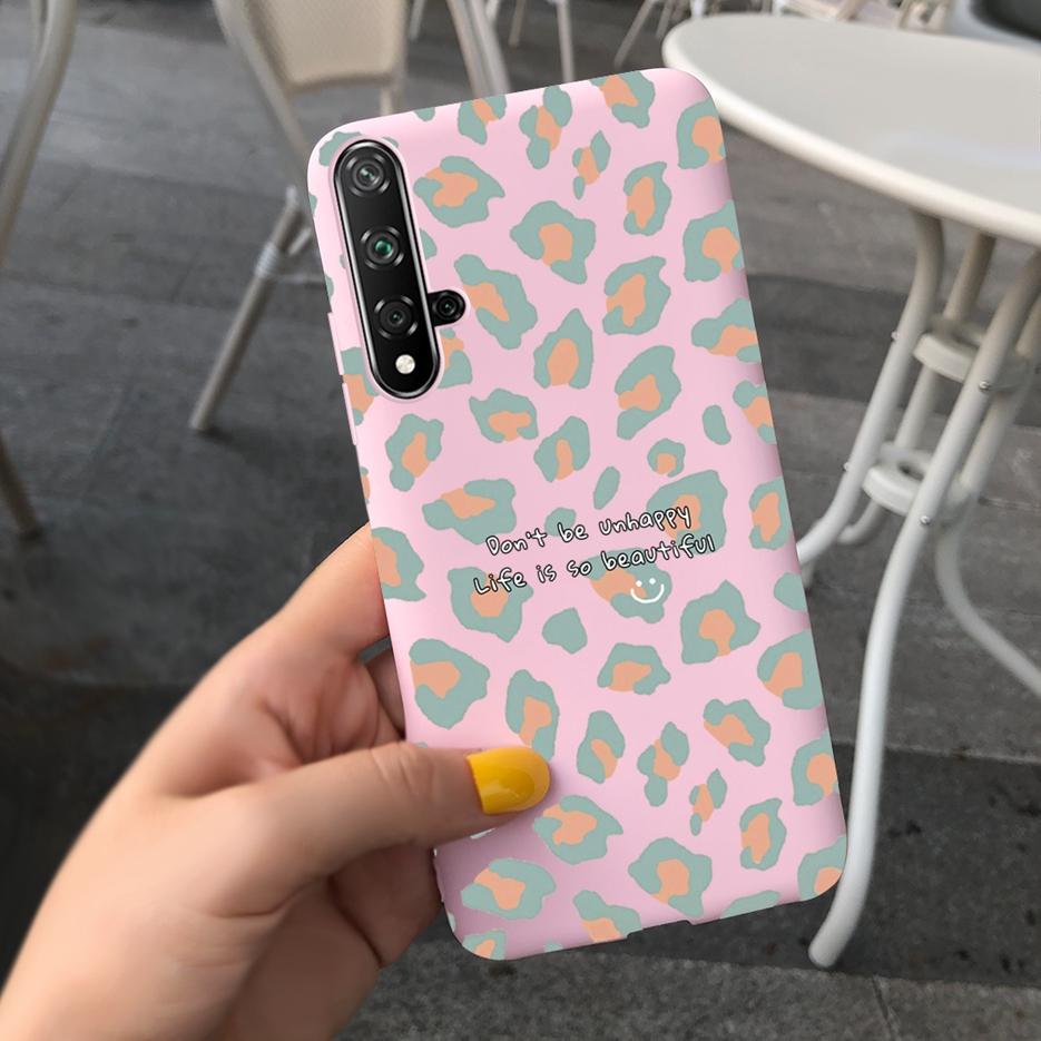 For Huawei Nova 5T Case Honor 20 Fashion Art Painted Cover Soft Slim Phone Case For Huawei Nova 5T 5 T Honor20 Back Cover Bumper