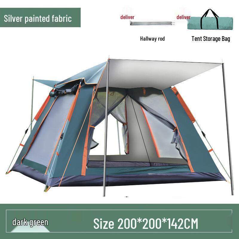 BinFu Outdoor Automatic Camping Tent Single Tent