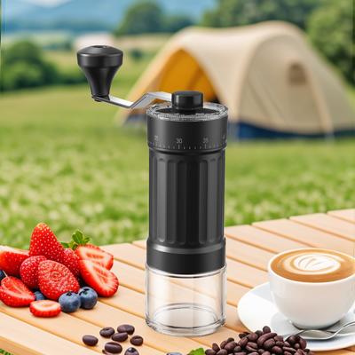 1PC Hand Coffee Machine, Bean Grinder, Small Grinder, External Adjustment, Cross-border Portable Grinder, Coffee Utensils