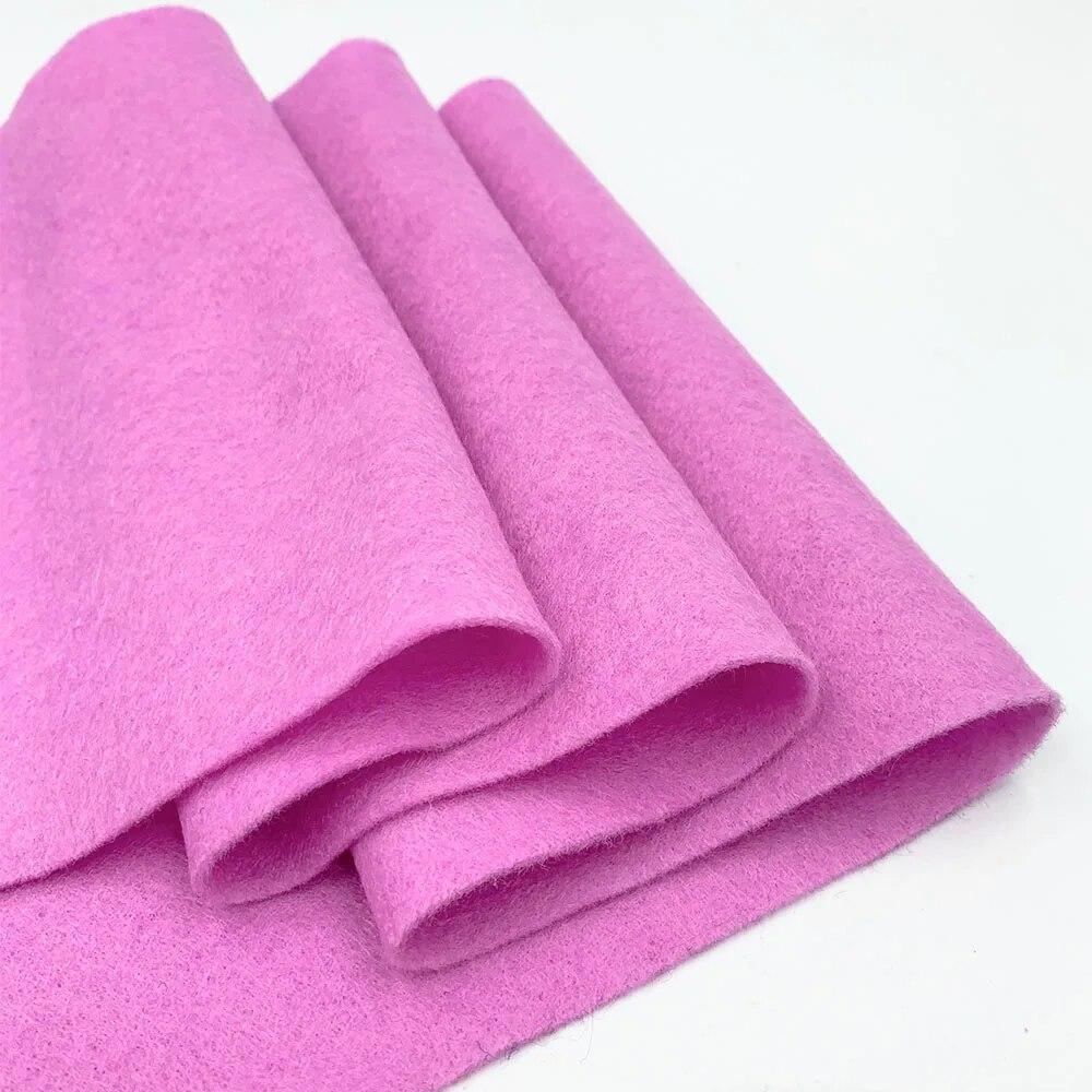 Soft Felt Fabric Non-woven Handmade Patchwork DIY Sewing Dolls Crafts Kid Toy Animal Model Accessories Material 1.4mm Thick