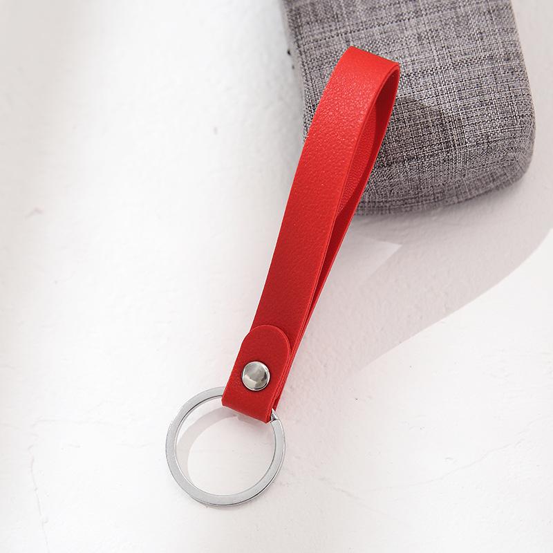 Handmade Woven Rope Keychain Pendant - Leather Keyring for Men and Women Gifts