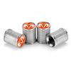 Car Styling Wheel Tire Valve Caps Covers for Dodge CALIBER CARAVAN DURANGO Challenger CHARGER JOURNEY NITRO RAM Accessories WW7