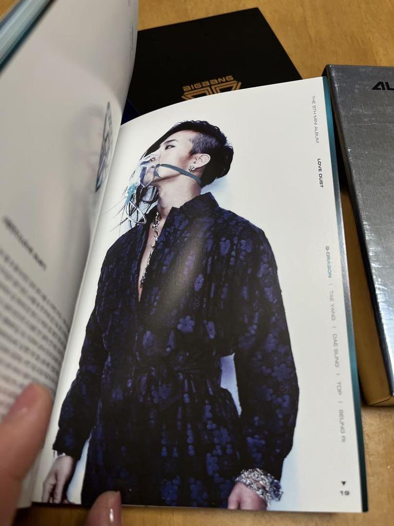 [USED] Korean version of BIGBANG G-DRAGON 5th ALIVE Jiyeon out of print CD