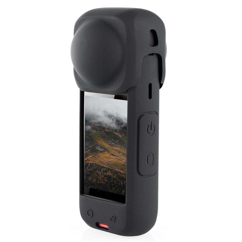 Silicone Lens Cap for Insta360 X5 X4 Protector Cover Lens Protective Case Anti-scratch for insta360 x4/x5 Camera Accessories