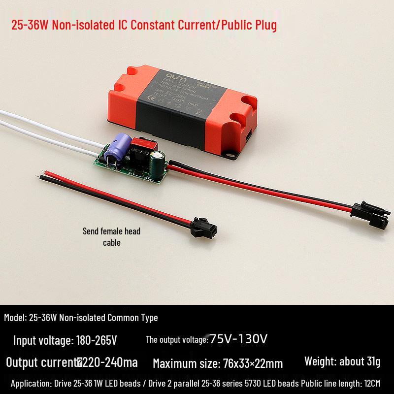 External 3W/5W LED Driver Power Supply for Ceiling and Spotlight Downlights