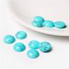 4-14MM 10pcs/lot Round Natural Stone Cabochon Beads Loose Gem Cabochon DIY Ring Pendants Necklace Accessories Needlework