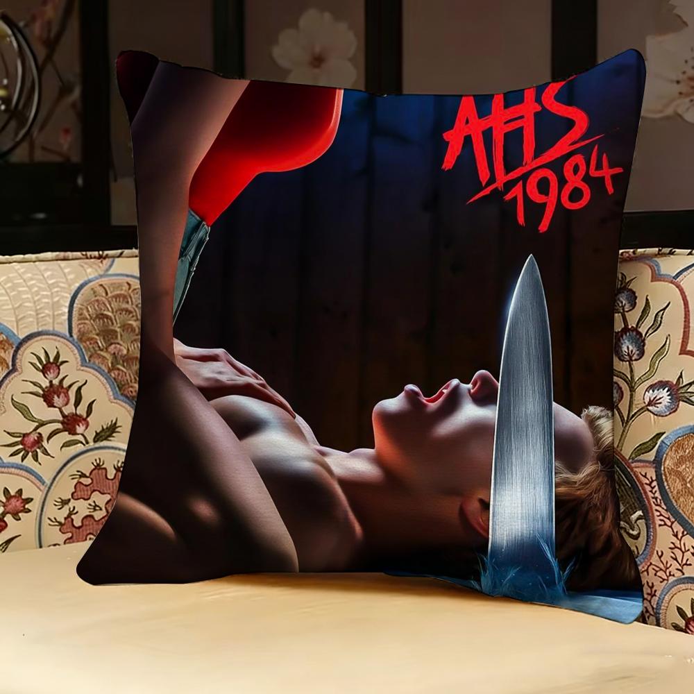 American H-Horror Story 1984 Pillow Case Pillowcase, Double-Sided Printed, Sofa Cushion, Bedroom Headboard Pillow