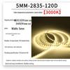 Low Voltage 12V/24V 5mm SMD 2835 LED Linear Light Strip for Wardrobes/Cabinets