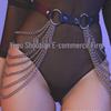 Sexy Tassel Punk Gothic Chain Belt: Versatile European-American Body Chain Leather Accessory
